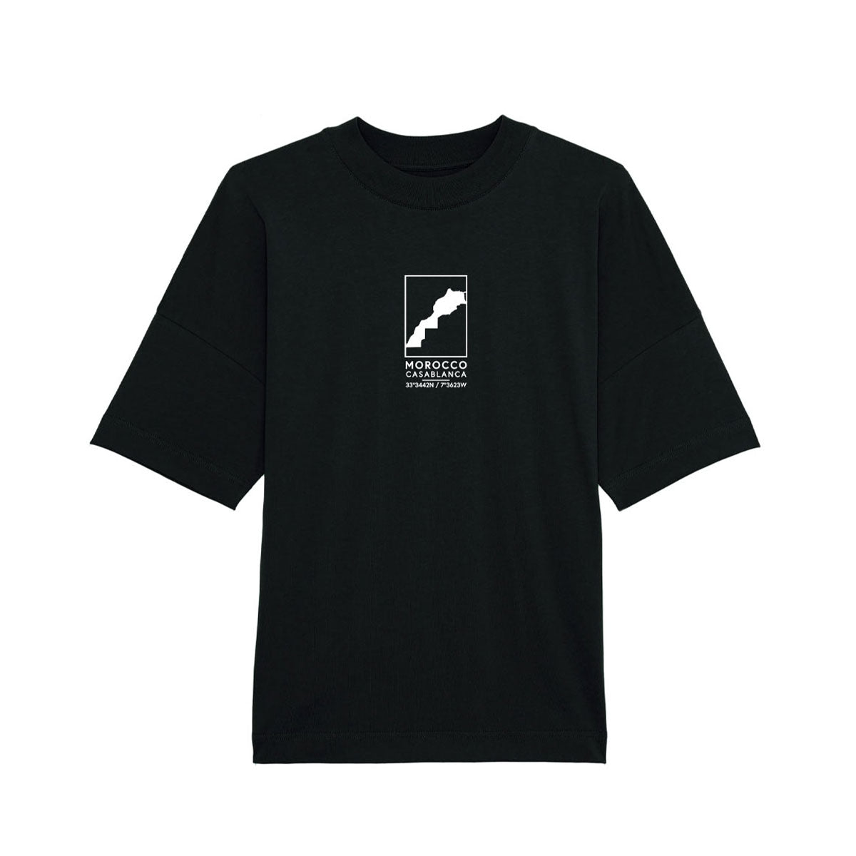 T-shirt My Origin carte du Maroc - Design Beldi