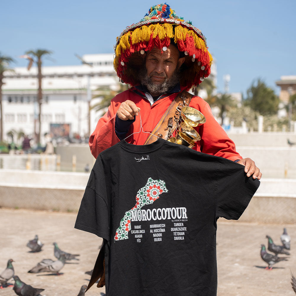 T-shirt MoroccoTour - Design Beldi