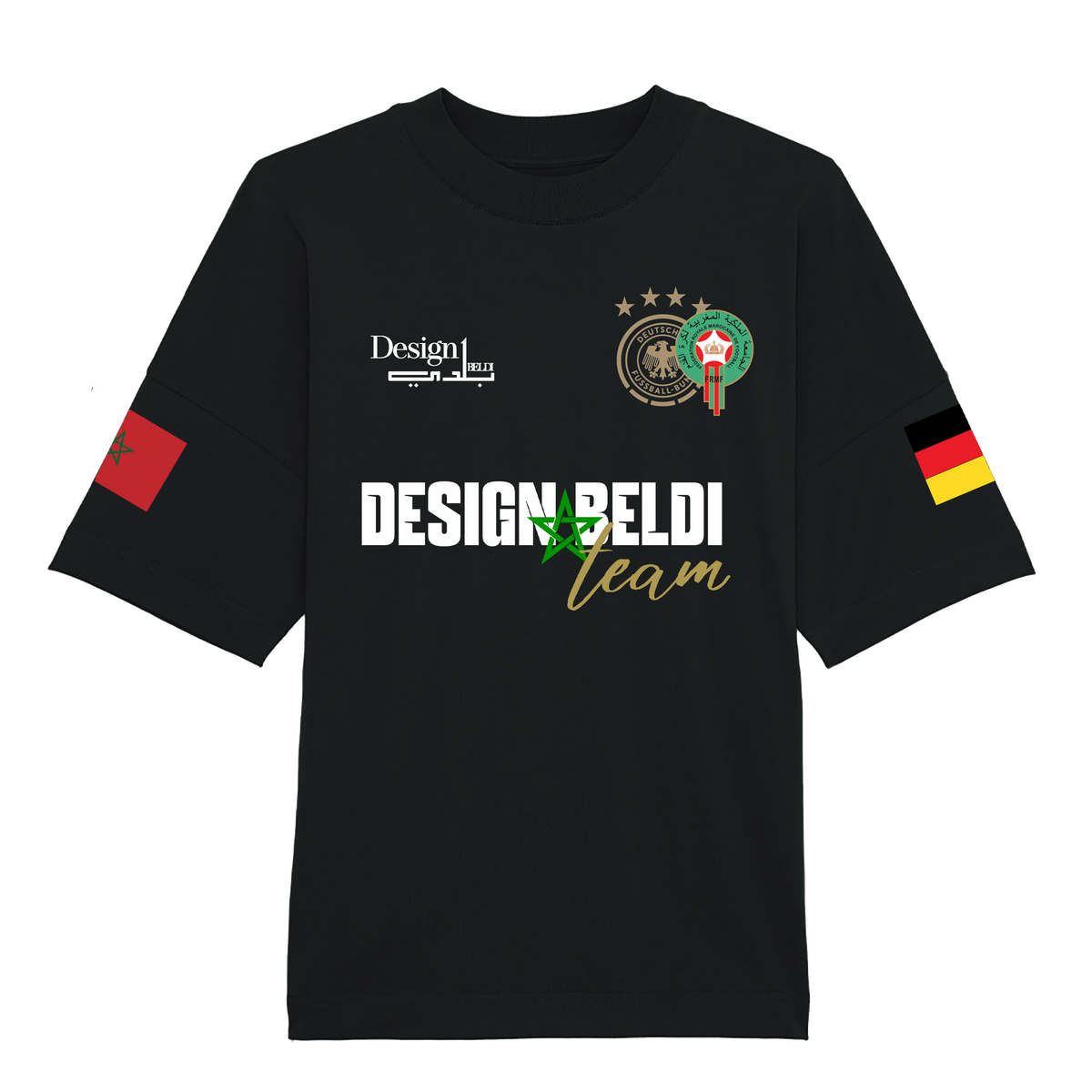 COLL2 | Design Beldi Team 212 - Tee-shirt oversize
