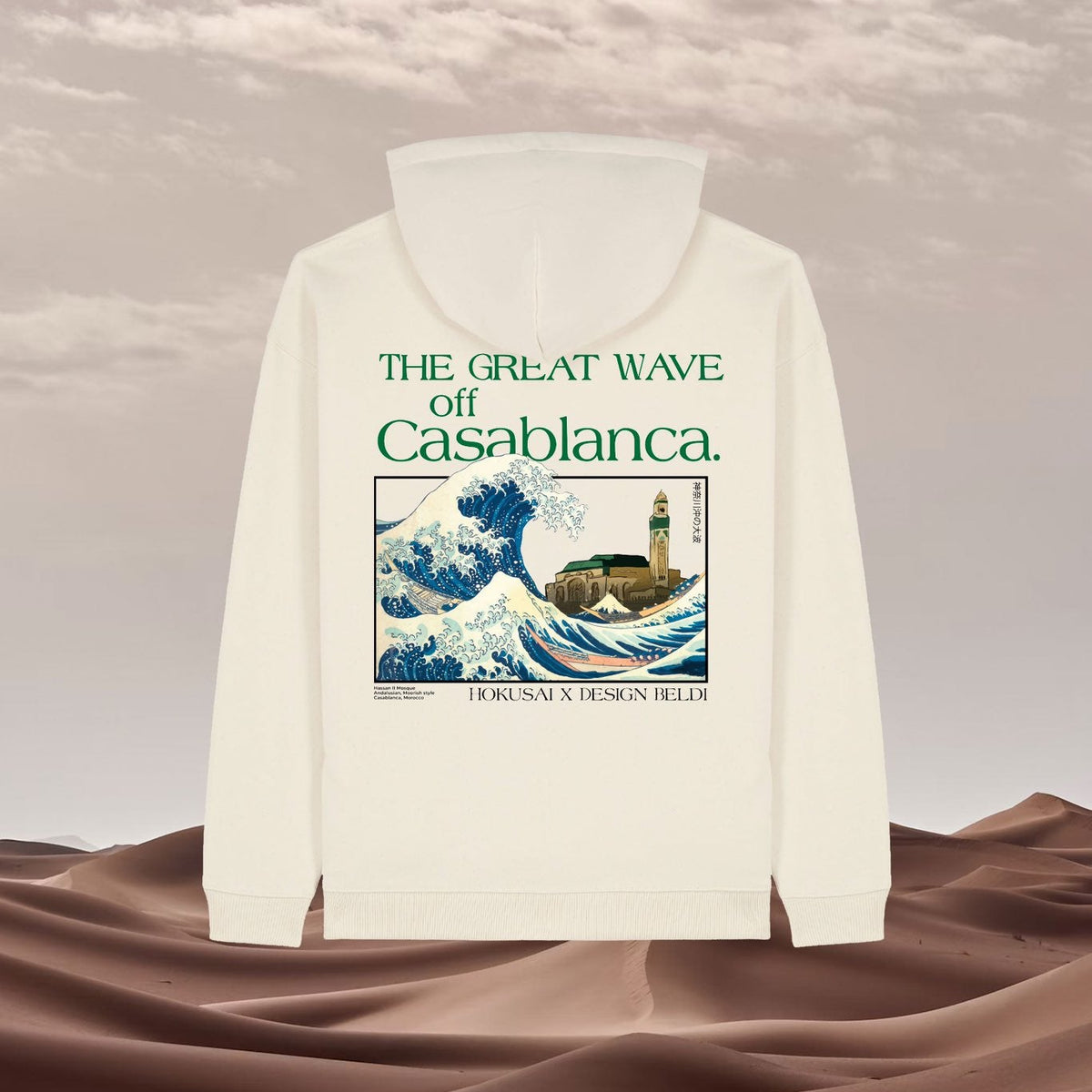 COLL6 | DROP2 - The Great Wave Off Casablanca - Sweat-shirt
