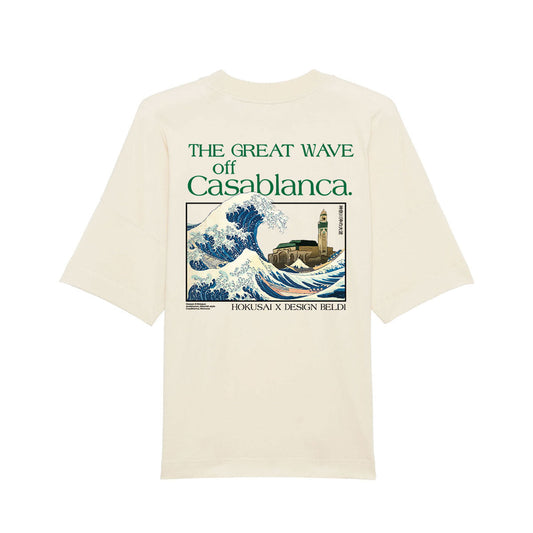 T-shirt The Great Wave off Casablanca - Design Beldi