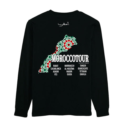 T-shirt manches longues MoroccoTour - Design Beldi