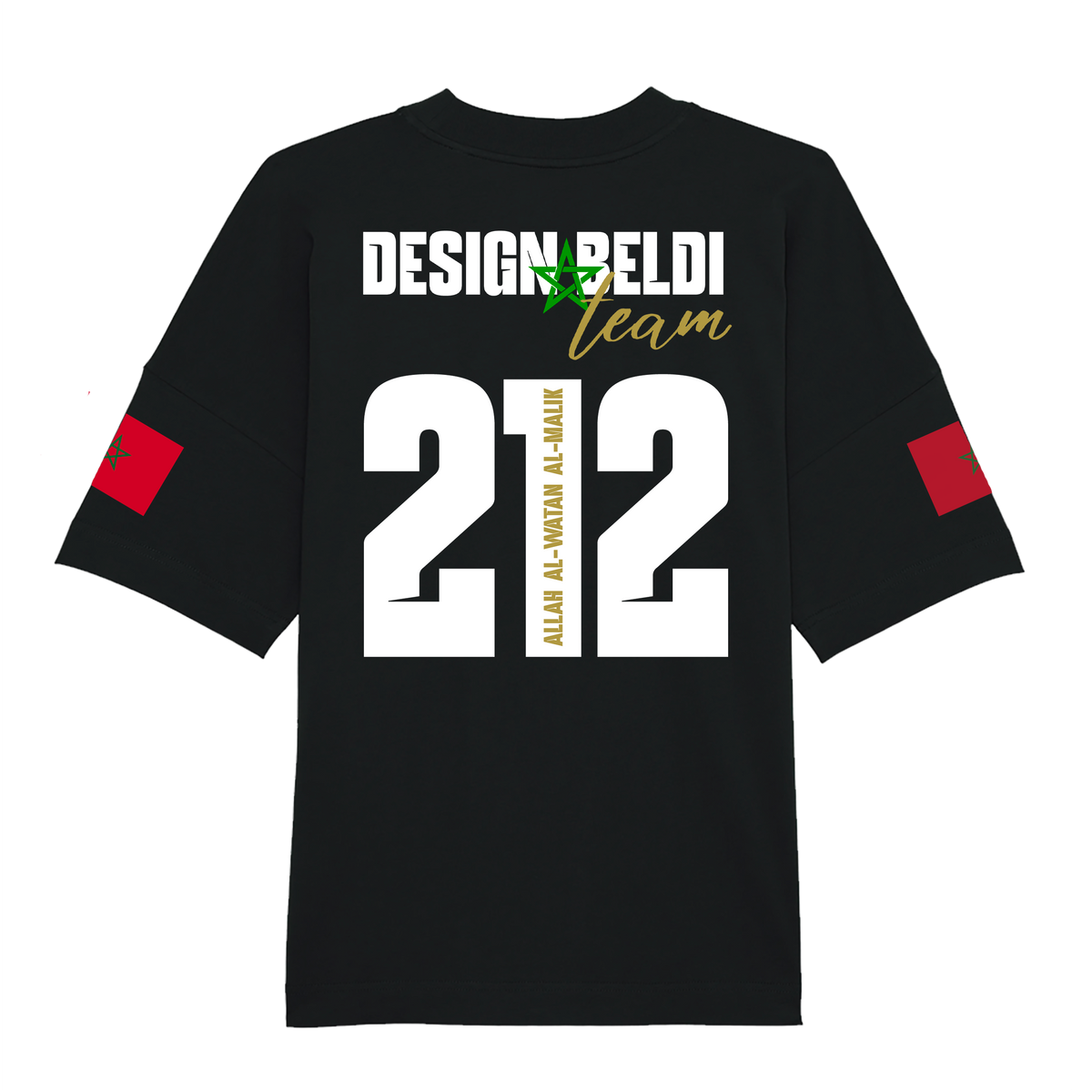 COLL2 | Design Beldi Team 212 - Tee-shirt oversize