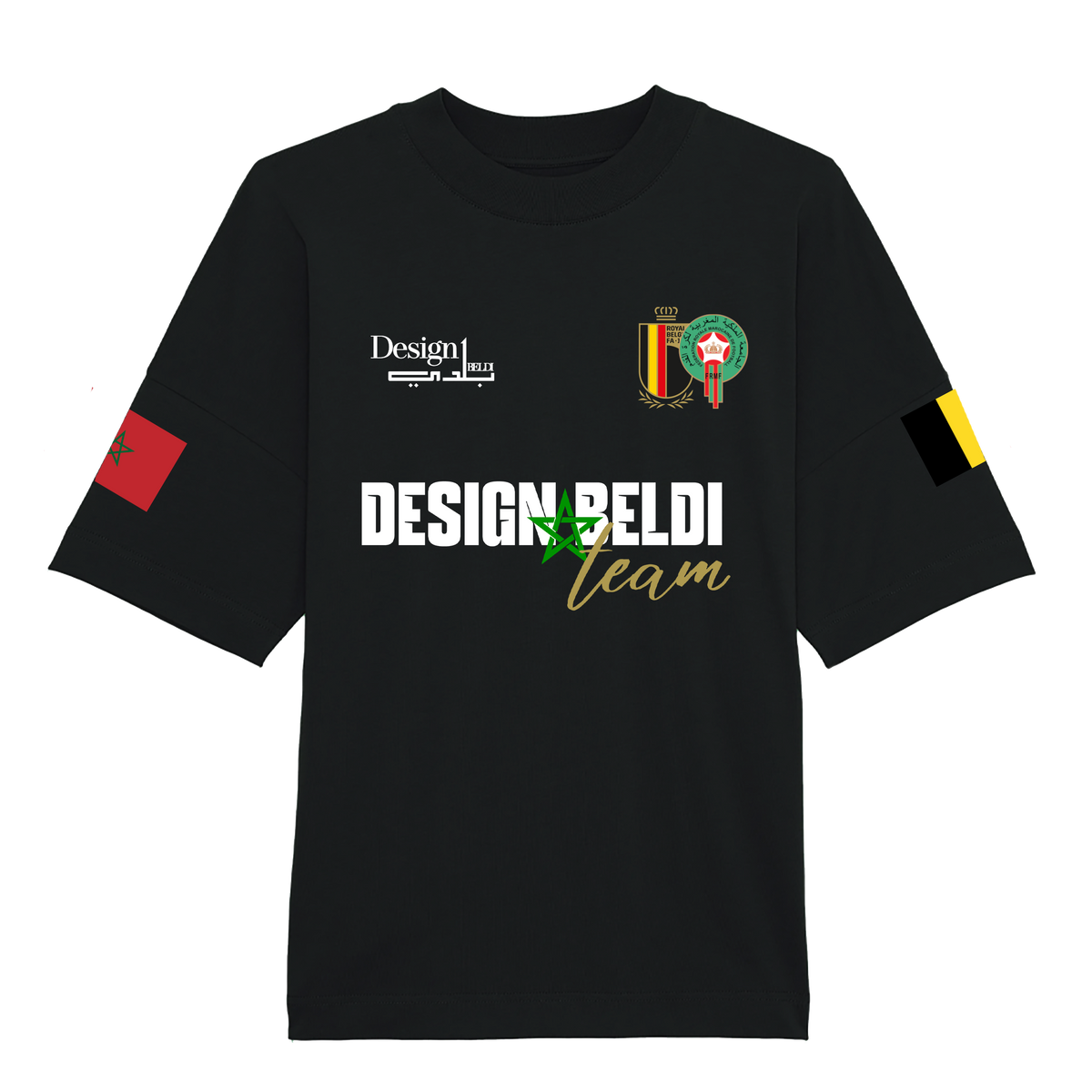 COLL2 | Design Beldi Team 212 - Tee-shirt oversize
