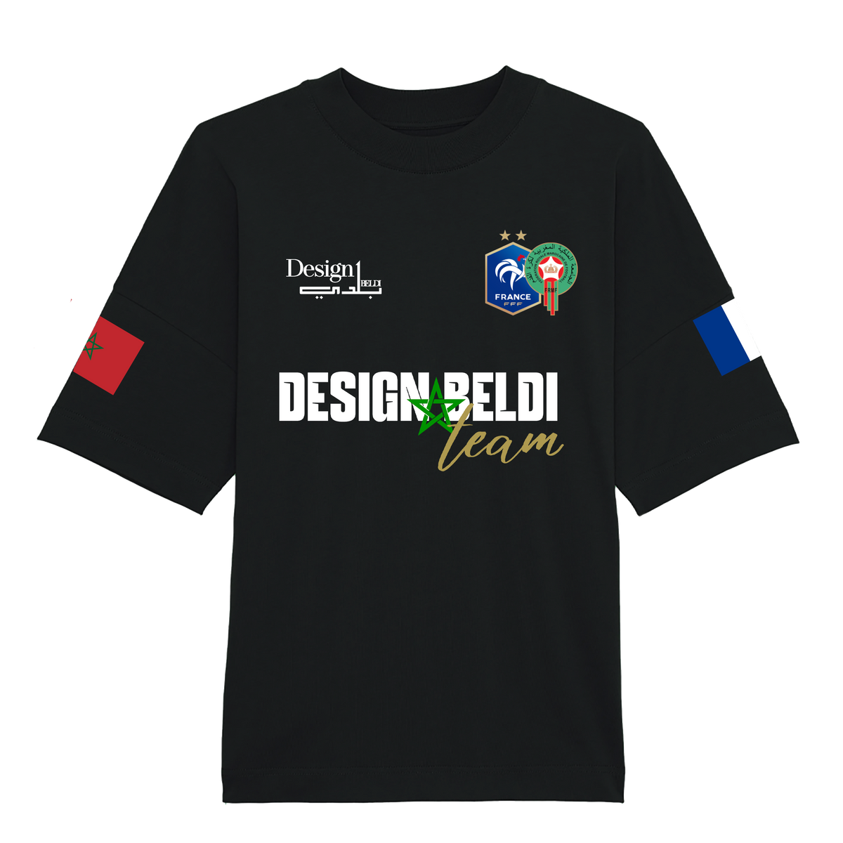 COLL2 | Design Beldi Team 212 - Tee-shirt oversize