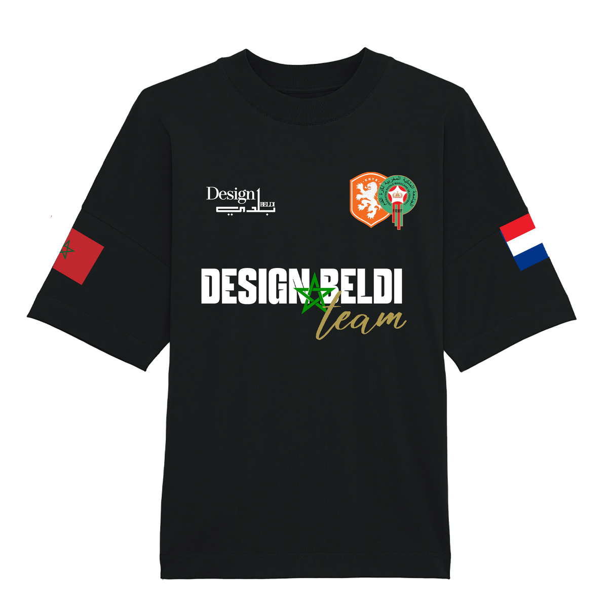 COLL2 | Design Beldi Team 212 - Tee-shirt oversize