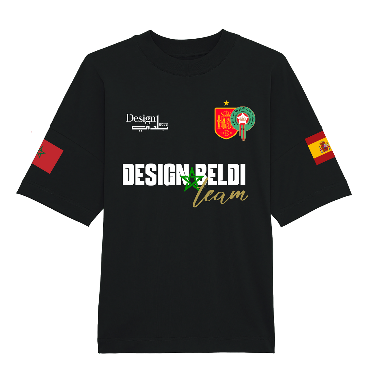 COLL2 | Design Beldi Team 212 - Tee-shirt oversize