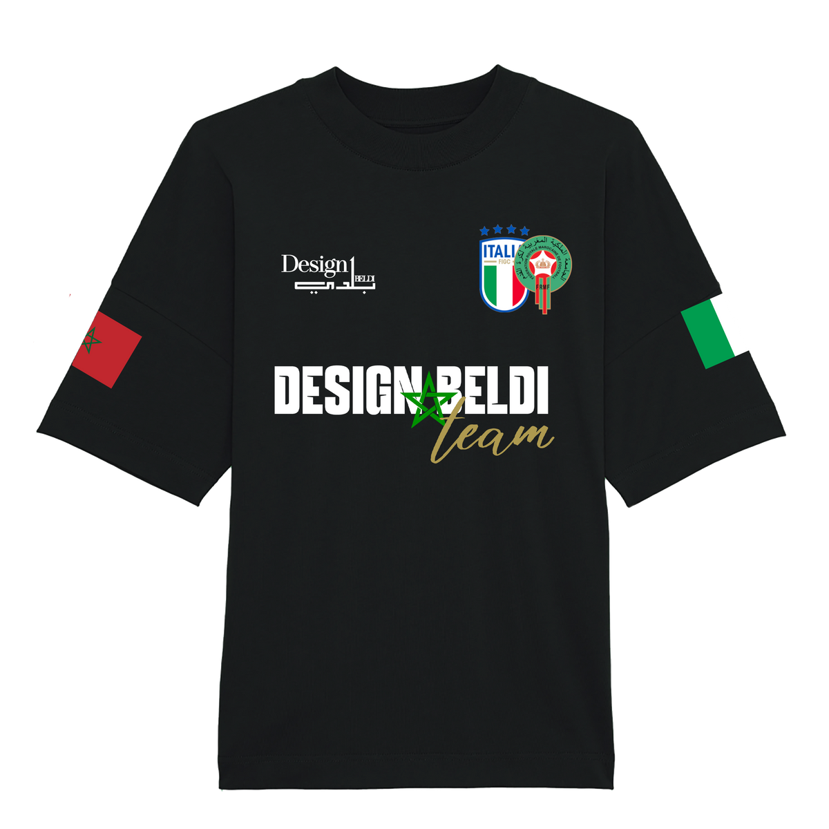 COLL2 | Design Beldi Team 212 - Tee-shirt oversize